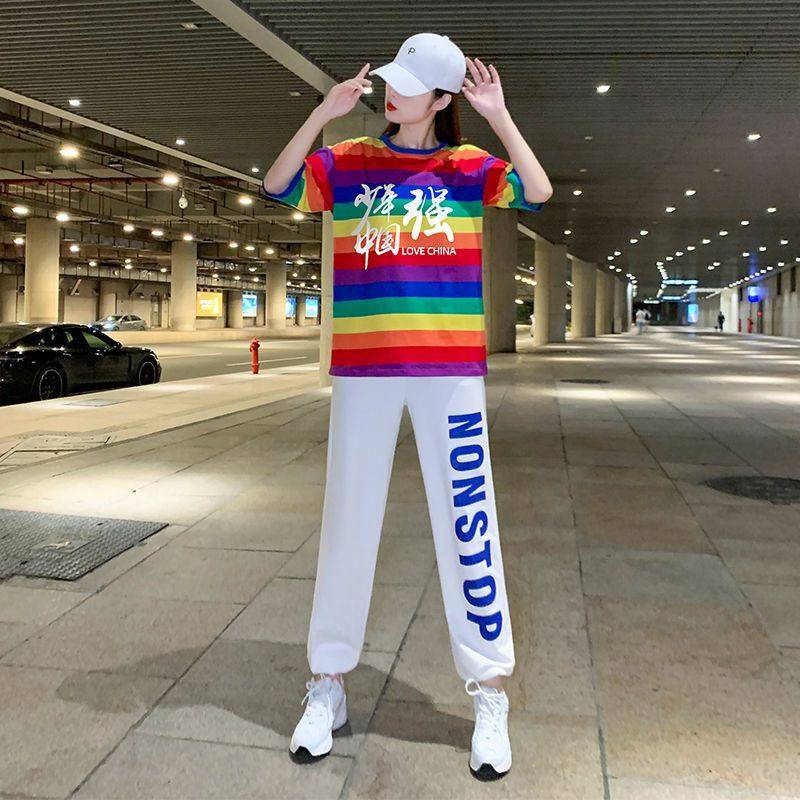 500987 colored + 6309 white pants